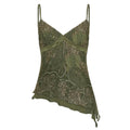 Women's Y2K Lace Backless Tank Top