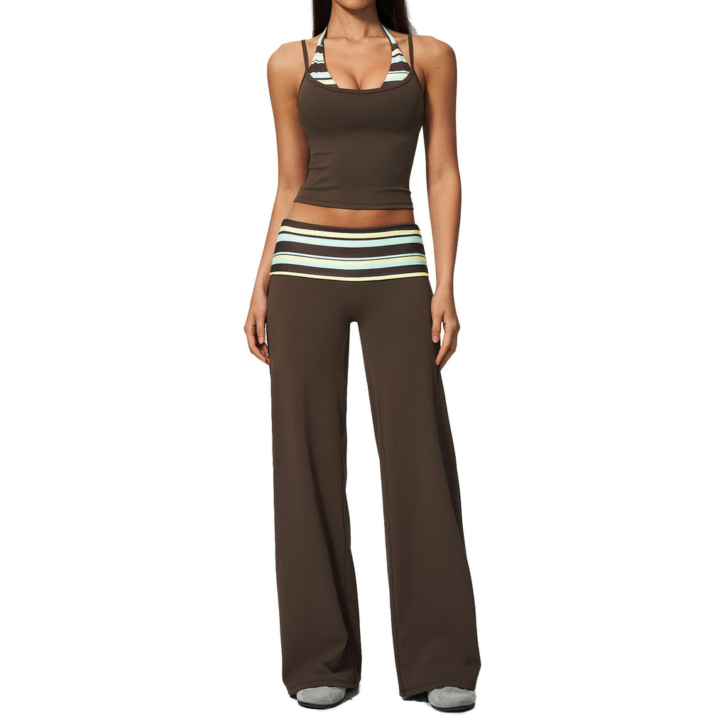 High-Waisted Two-Piece Activewear Set