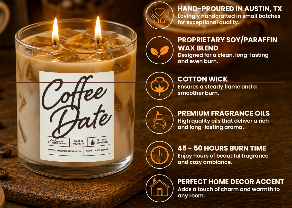 Coffee Date Container Candle