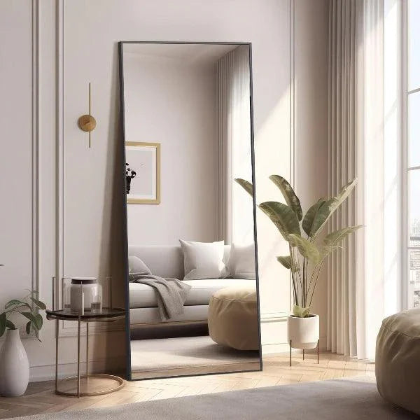 Black Full Length Mirror – Freestanding Floor Mirror