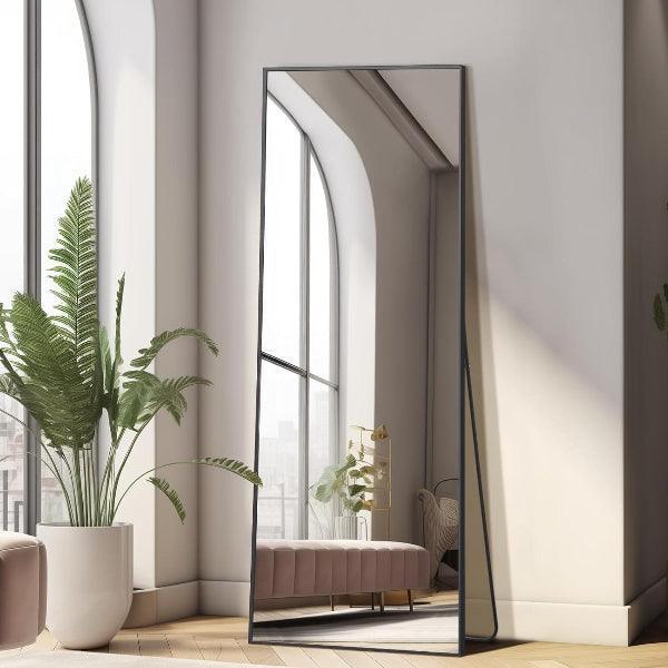 Black Full Length Mirror – Freestanding Floor Mirror