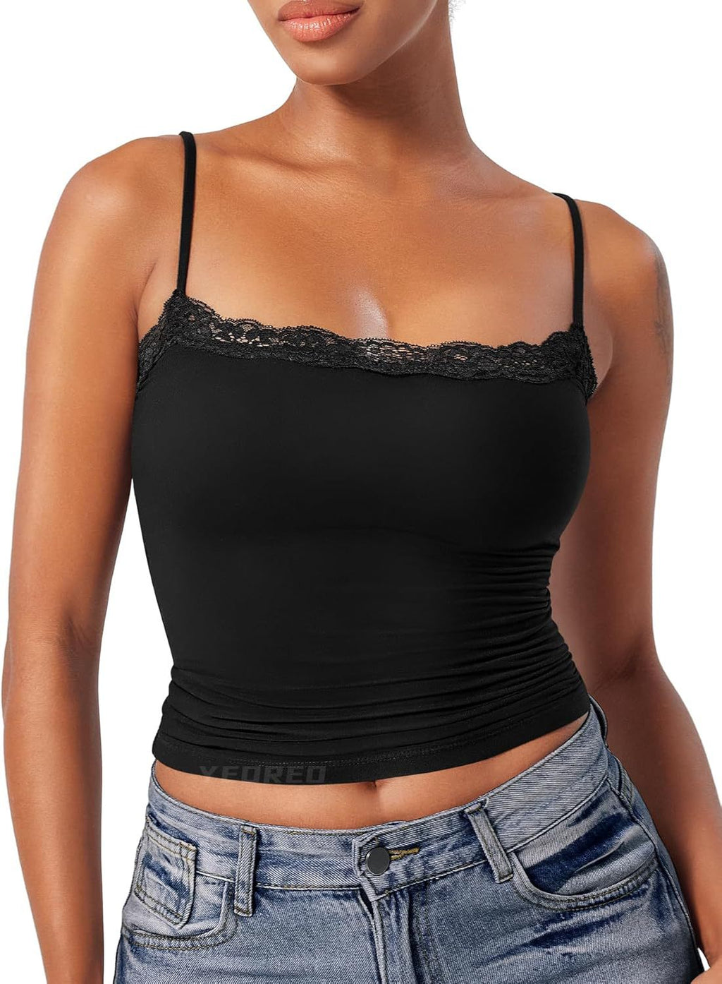 Women's Lace Square-Neck Camisole