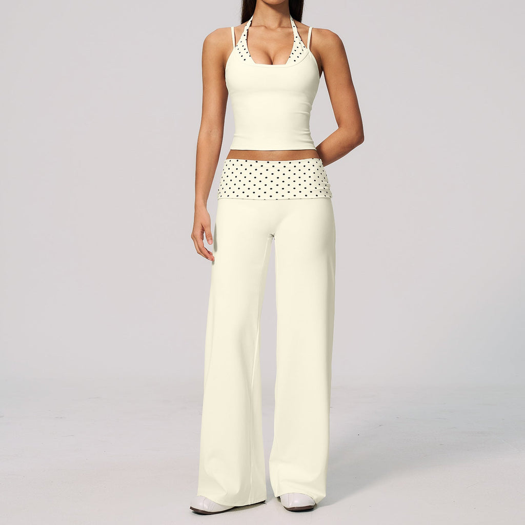High-Waisted Two-Piece Activewear Set