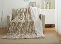 Tache Luxurious Russian Lynx Faux Fur Throw Blanket (DY12)