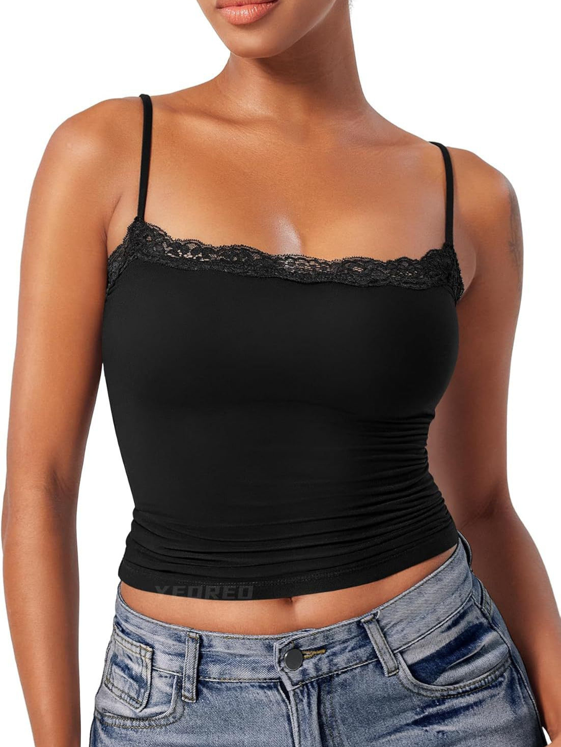 Women's Lace Square-Neck Camisole