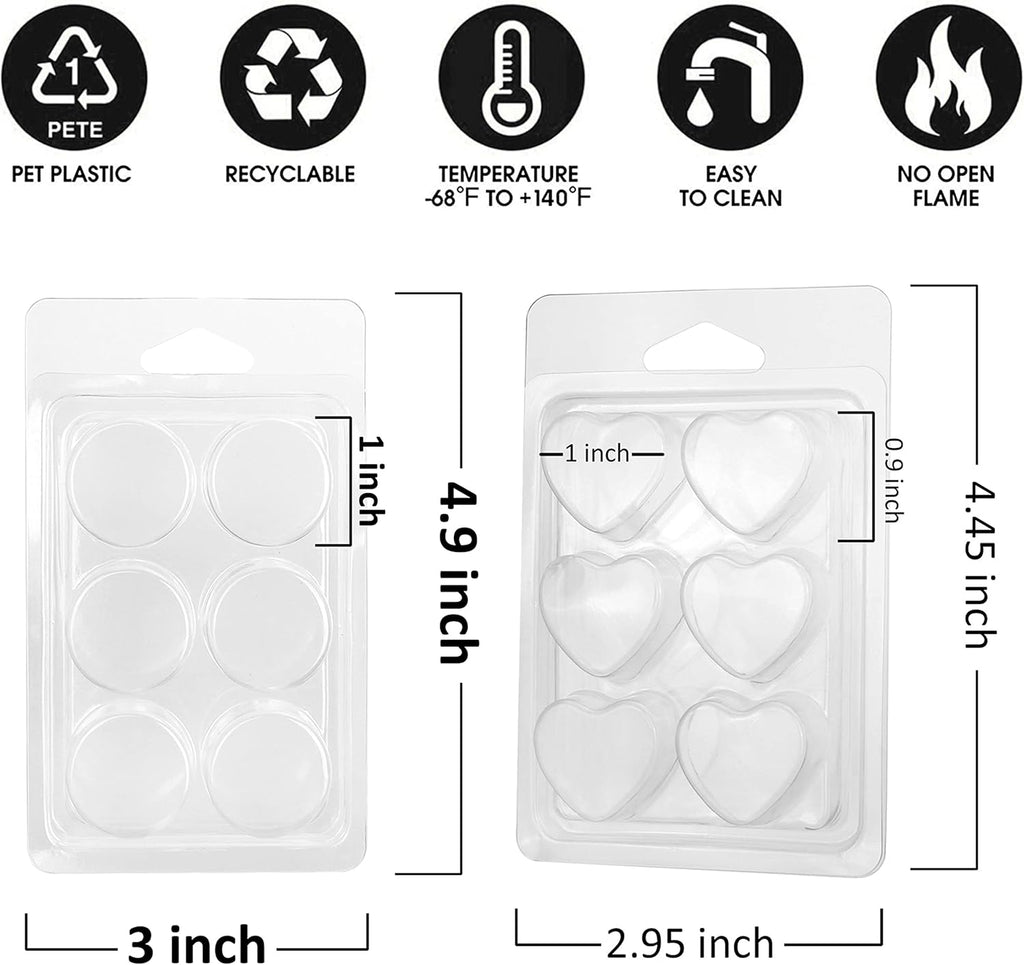 Clamshell Wax Melts – Spa & Relaxation | Calming Aromas for Self-Care