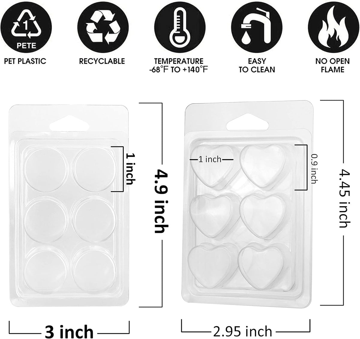 Clamshell Wax Melts – Spa & Relaxation | Calming Aromas for Self-Care