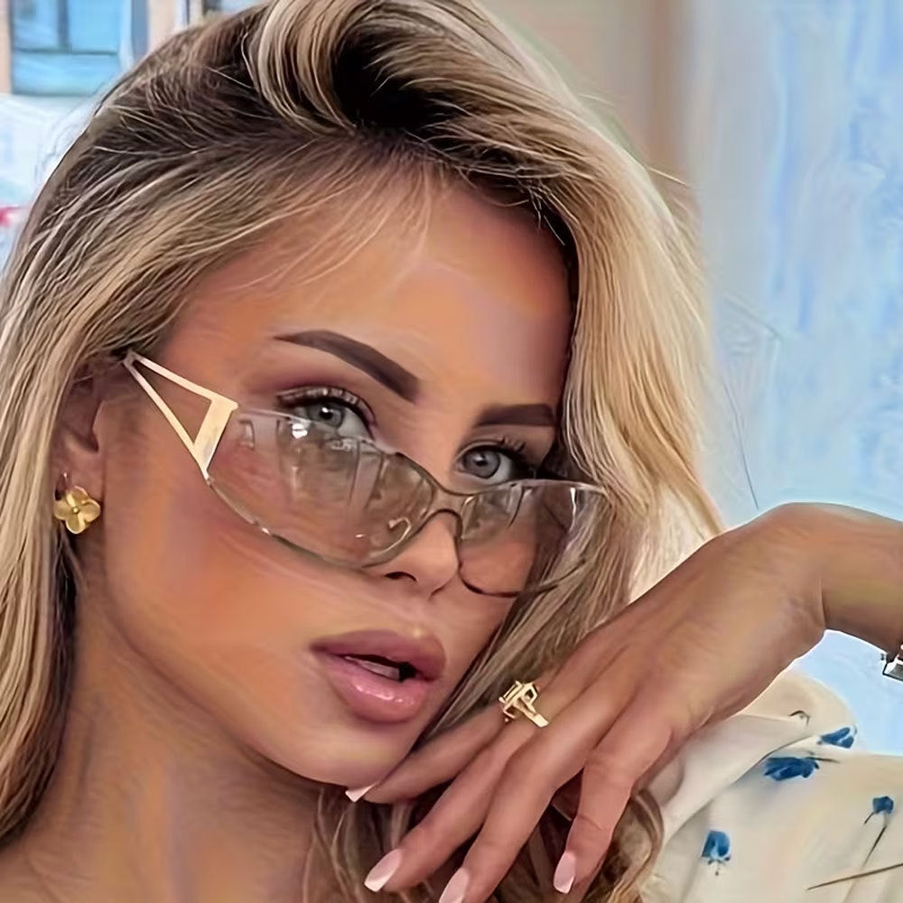 Women's Y2K Hollow-Frame Sunglasses