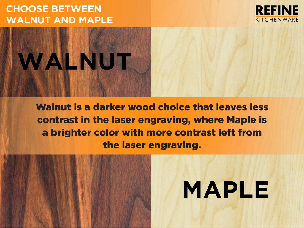 Personalized Cutting Board Wedding Gift, Customize your Walnut and Maple Boards, Engraved Engagement Gift, Unique Bridal Shower Present
