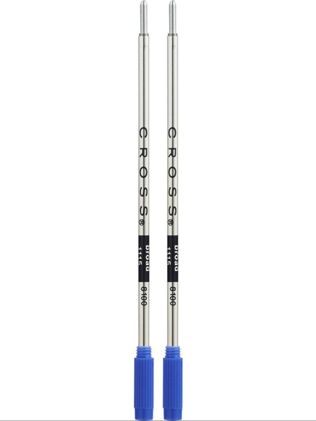 Ballpoint Pen Refill - Blue - Broad - Dual Pack