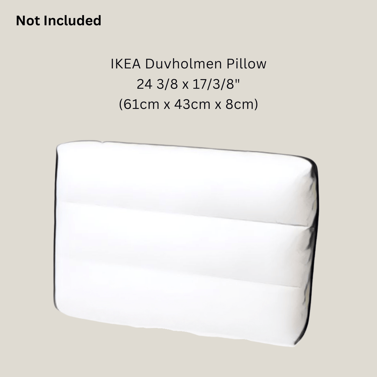 Blue Rain Outdoor Cushion Covers – 2 Pack | Coastal Patio Pillow Covers | Fits IKEA Duvholmen & Kuddarna